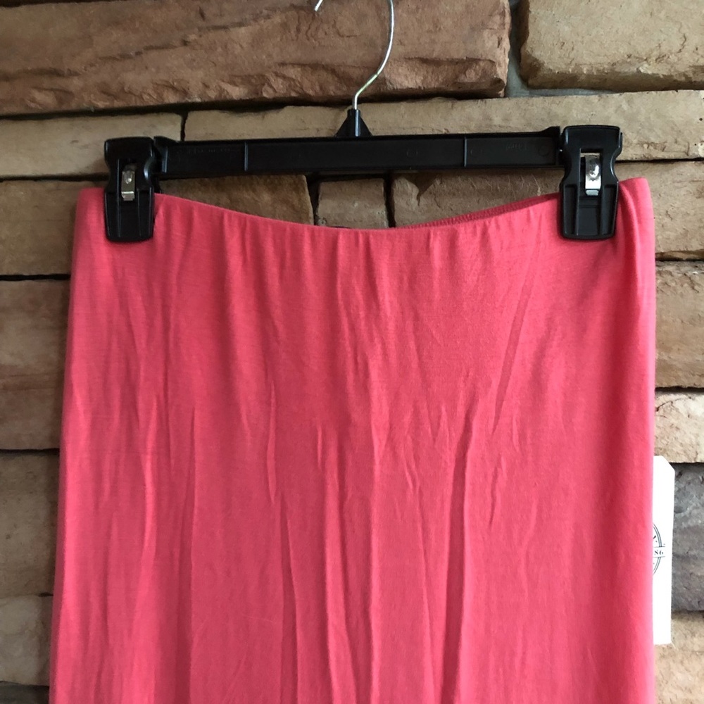 Jarrett Bay Strapless Coral Stretch Maxi Dress NWT Women Medium - Picture 4 of 10